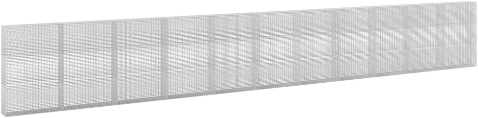 Gabionas su 3,5 mm viela ir 5x2,5 cm tinkleliu 1100x30x150 cm