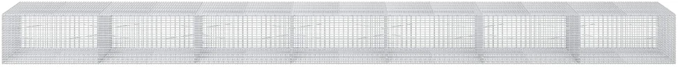 Gabionas su 3,5 mm viela ir 5x2,5 cm tinkleliu 700x100x50 cm
