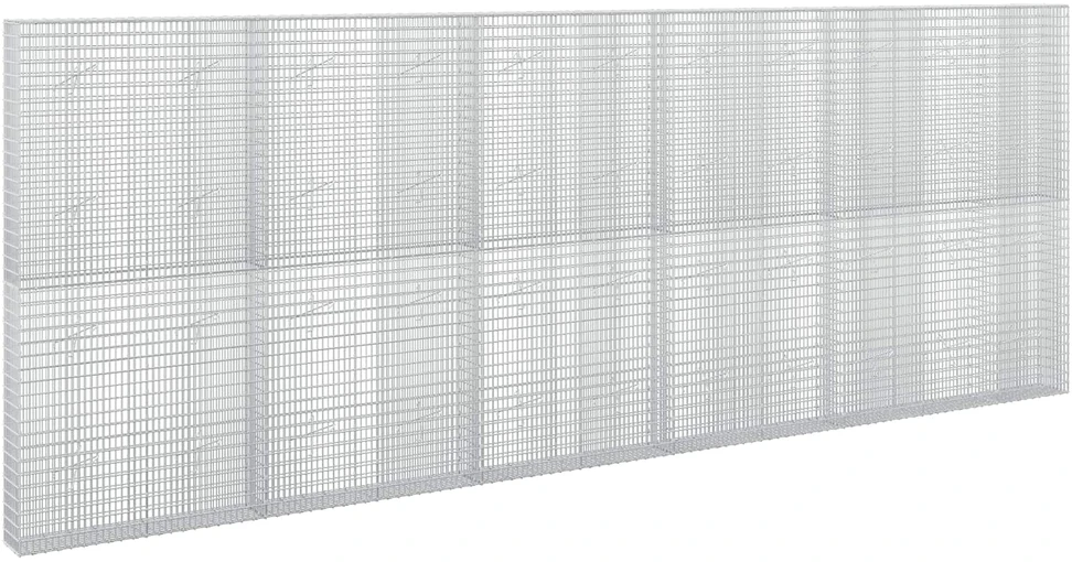Gabionas su 3,5 mm viela ir 5x2,5 cm tinkleliu 550x20x200 cm