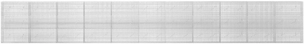Gabionas su 3,5 mm viela ir 5x2,5 cm tinkleliu 1100x10x150 cm