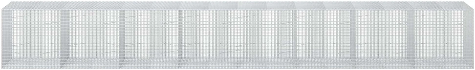 Gabionas su 3,5 mm viela ir 5x2,5 cm tinkleliu 800x100x100 cm