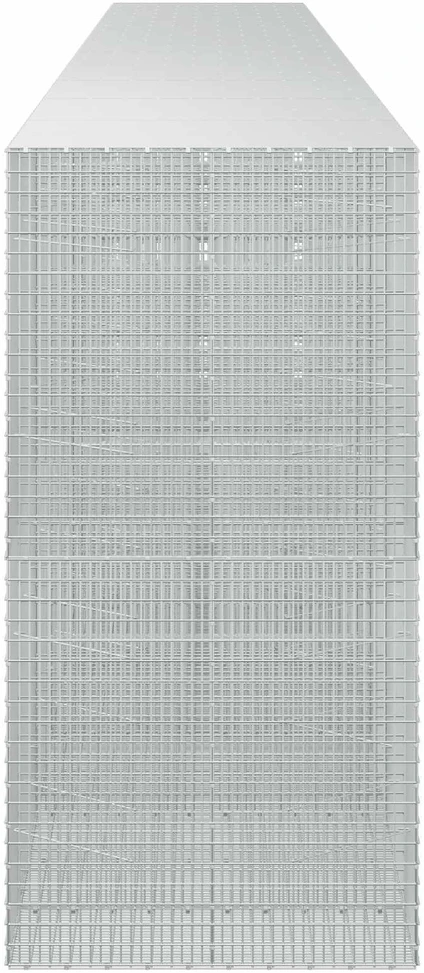 Gabionas su 3,5 mm viela ir 5x2,5 cm tinkleliu 1050x100x200 cm