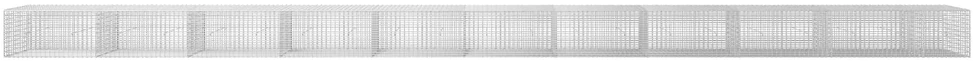 Gabionas su 3,5 mm viela ir 5x2,5 cm tinkleliu 1050x30x50 cm