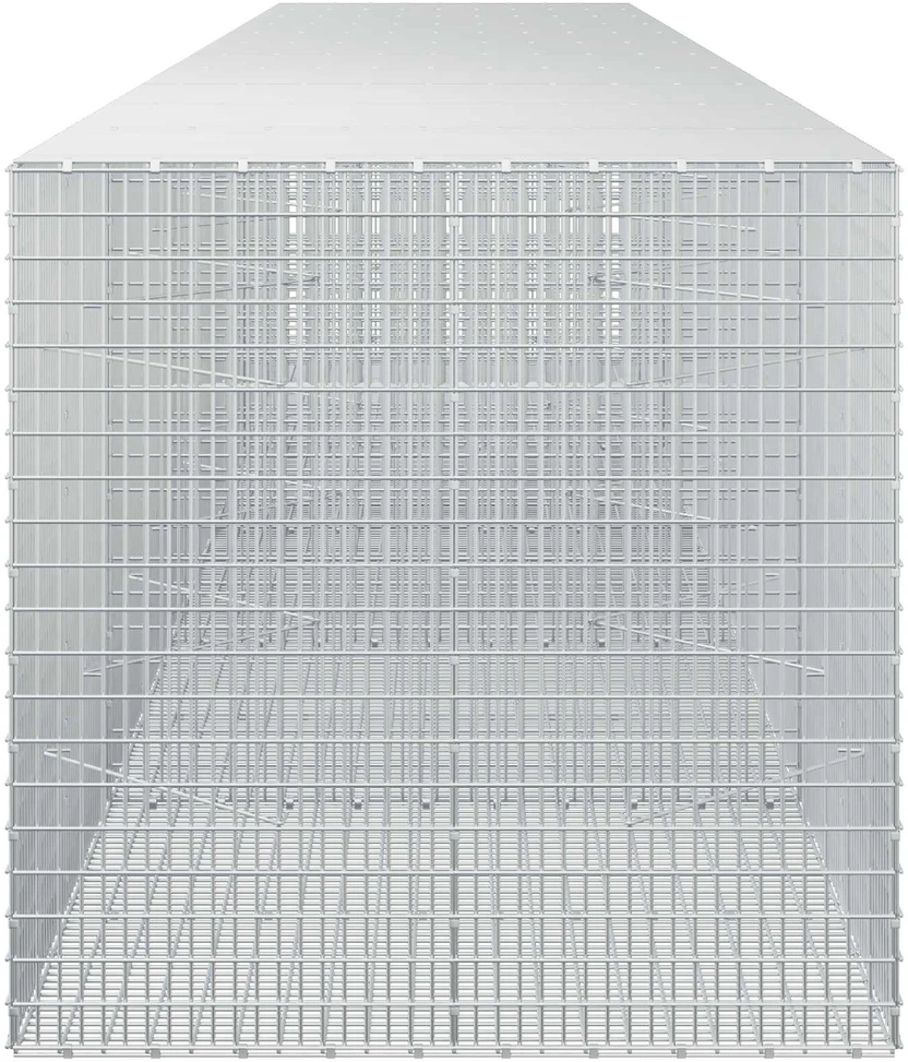 Gabionas su 3,5 mm viela ir 5x2,5 cm tinkleliu 550x100x100 cm
