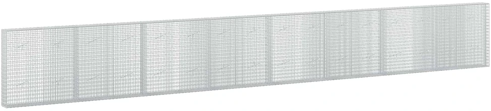 Gabionas su 3,5 mm viela ir 5x2,5 cm tinkleliu 800x20x100 cm