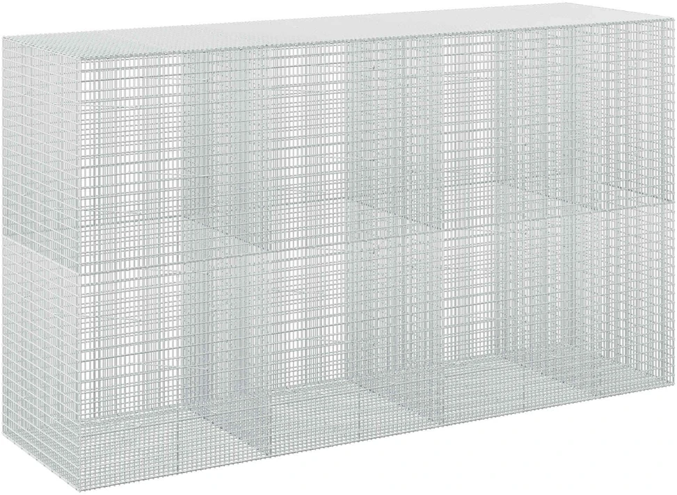 Gabionas su 3,5 mm viela ir 5x2,5 cm tinkleliu 350x100x200 cm