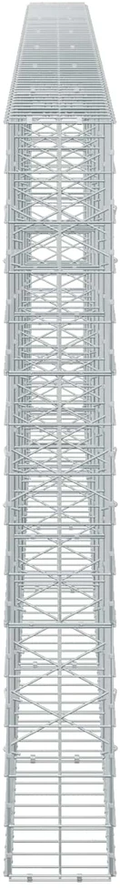 Gabionas su 5 mm viela ir 10x10 cm tinkleliu 650x20x150 cm