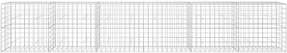 Gabionas su 5 mm viela ir 10x10 cm tinkleliu 600x30x100 cm