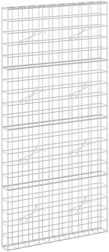 Gabionas su 5 mm viela ir 10x10 cm tinkleliu 100x10x200 cm