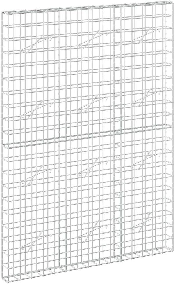 Gabionas su 5 mm viela ir 10x10 cm tinkleliu 150x10x200 cm