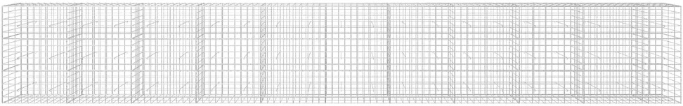 Gabionas su 5 mm viela ir 10x10 cm tinkleliu 1050x30x150 cm
