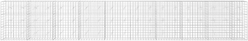 Gabionas su 5 mm viela ir 10x10 cm tinkleliu 950x20x150 cm