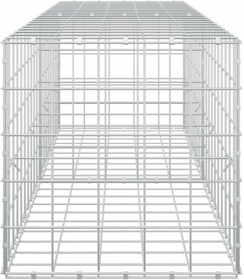 Gabionas su 5 mm viela ir 10x10 cm tinkleliu 200x50x50 cm