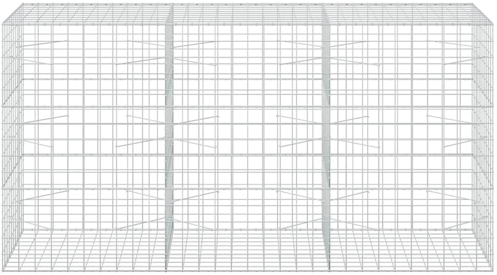Gabionas su 5 mm viela ir 10x10 cm tinkleliu 300x100x150 cm
