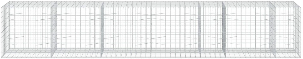 Gabionas su 5 mm viela ir 10x10 cm tinkleliu 550x100x100 cm