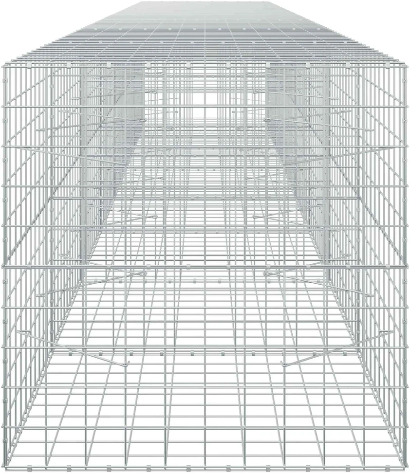 Gabionas su 5 mm viela ir 10x10 cm tinkleliu 700x100x100 cm