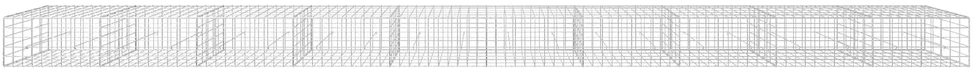 Gabionas su 5 mm viela ir 10x10 cm tinkleliu 1000x50x50 cm