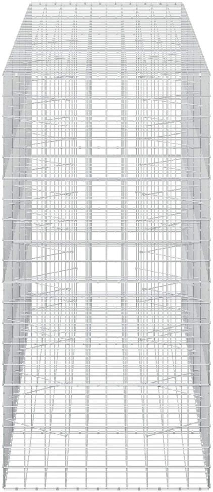 Gabionas su 5 mm viela ir 10x10 cm tinkleliu 400x100x200 cm
