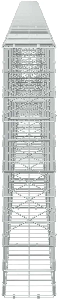 Gabionas su 5 mm viela ir 10x10 cm tinkleliu 1100x20x100 cm
