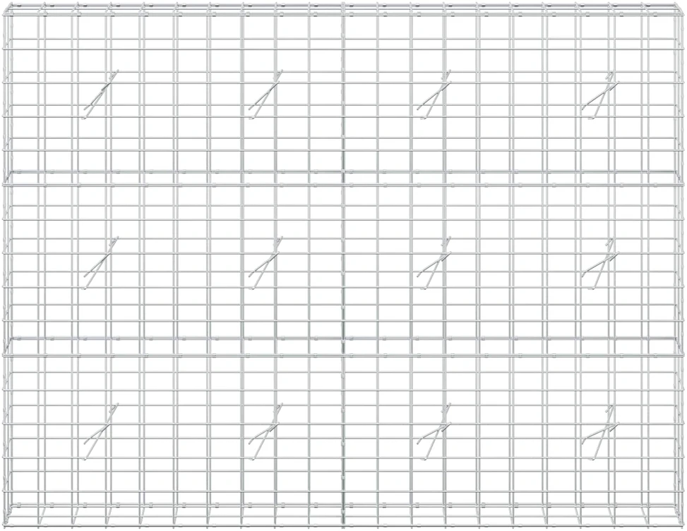 Gabionas su 5 mm viela ir 10x10 cm tinkleliu 200x20x150 cm