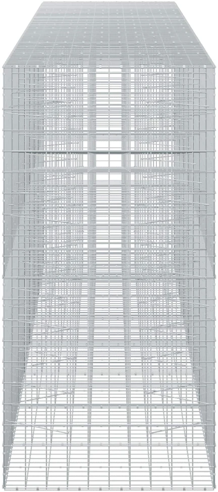 Gabionas su 5 mm viela ir 10x10 cm tinkleliu 750x100x200 cm