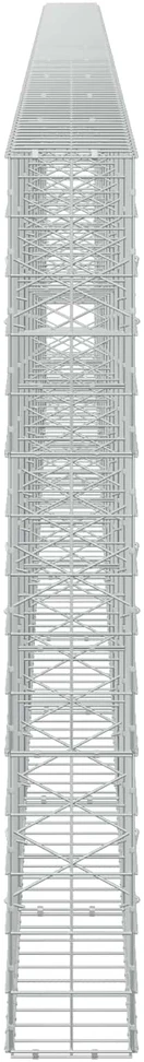 Gabionas su 5 mm viela ir 10x10 cm tinkleliu 1000x20x150 cm