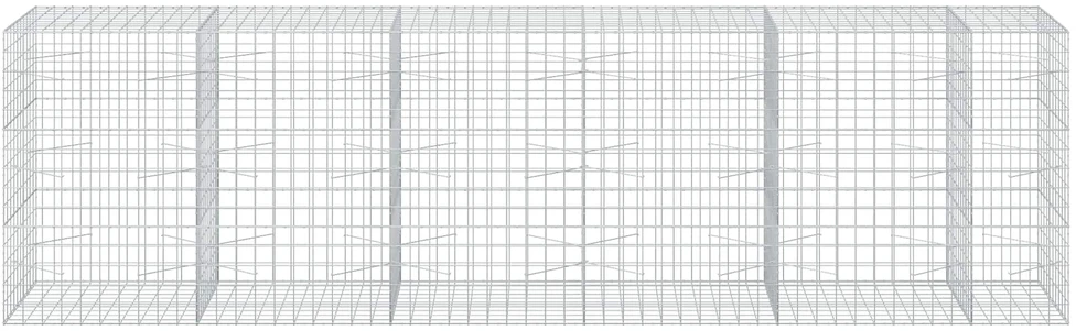 Gabionas su 5 mm viela ir 10x10 cm tinkleliu 550x100x150 cm