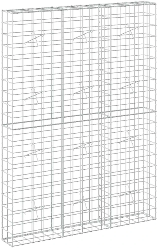 Gabionas su 5 mm viela ir 10x10 cm tinkleliu 150x20x200 cm