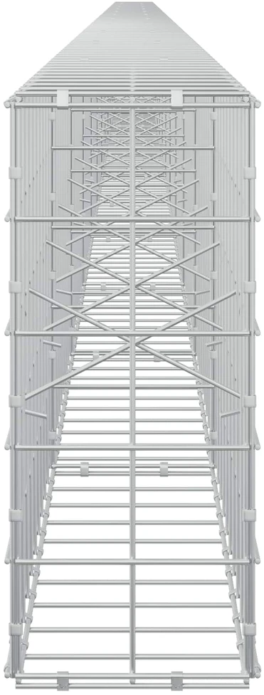 Gabionas su 5 mm viela ir 10x10 cm tinkleliu 1200x20x50 cm