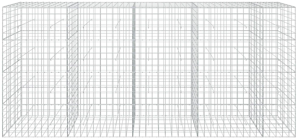 Gabionas su 5 mm viela ir 10x10 cm tinkleliu 450x50x200 cm