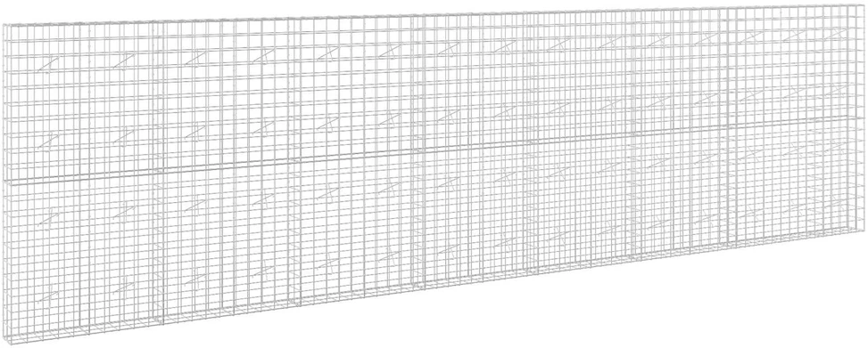 Gabionas su 5 mm viela ir 10x10 cm tinkleliu 750x20x200 cm