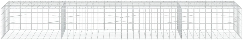 Gabionas su 5 mm viela ir 10x10 cm tinkleliu 400x100x50 cm