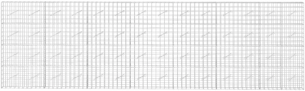 Gabionas su 5 mm viela ir 10x10 cm tinkleliu 700x10x200 cm