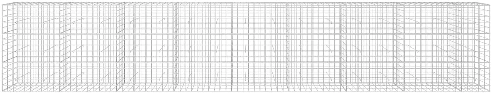 Gabionas su 5 mm viela ir 10x10 cm tinkleliu 850x30x150 cm