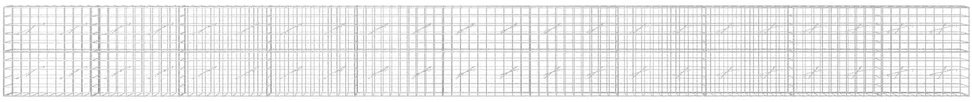 Gabionas su 5 mm viela ir 10x10 cm tinkleliu 1100x10x100 cm