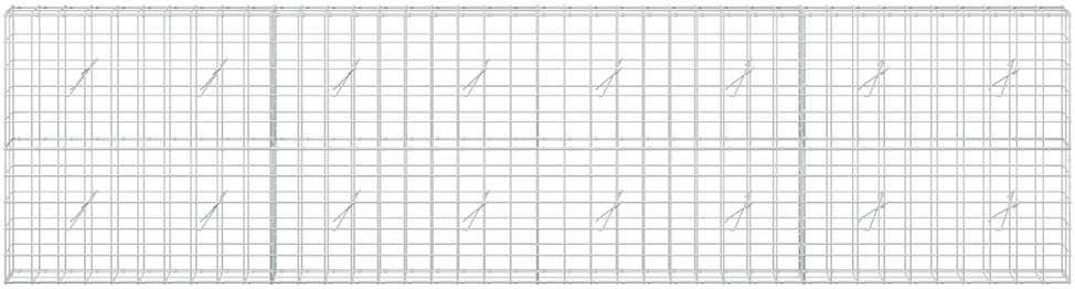 Gabionas su 5 mm viela ir 10x10 cm tinkleliu 400x20x100 cm