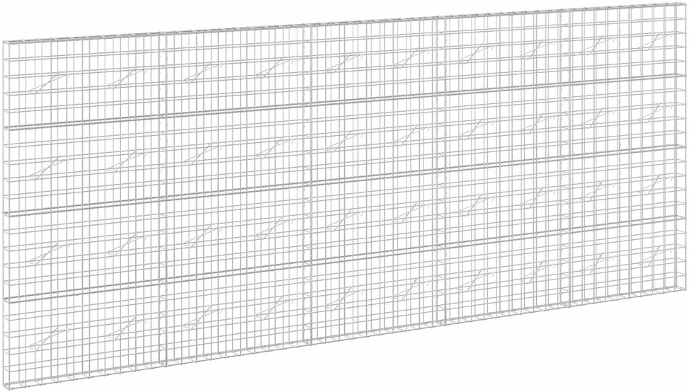 Gabionas su 5 mm viela ir 10x10 cm tinkleliu 500x10x200 cm