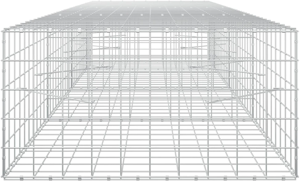 Gabionas su 5 mm viela ir 10x10 cm tinkleliu 350x100x50 cm