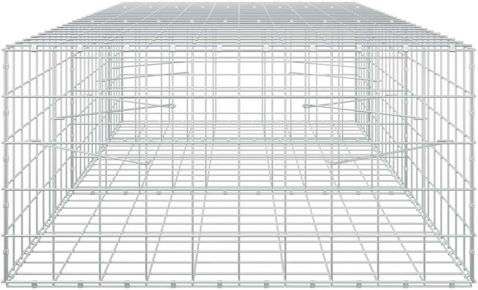 Gabionas su 5 mm viela ir 10x10 cm tinkleliu 250x100x50 cm