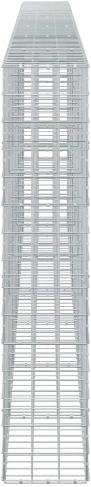 Gabionas su 5 mm viela ir 10x10 cm tinkleliu 650x30x150 cm