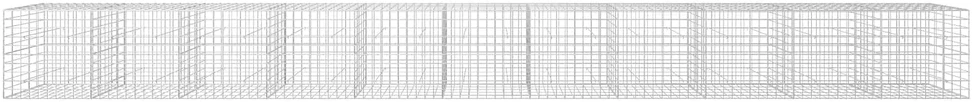 Gabionas su 5 mm viela ir 10x10 cm tinkleliu 1100x50x100 cm