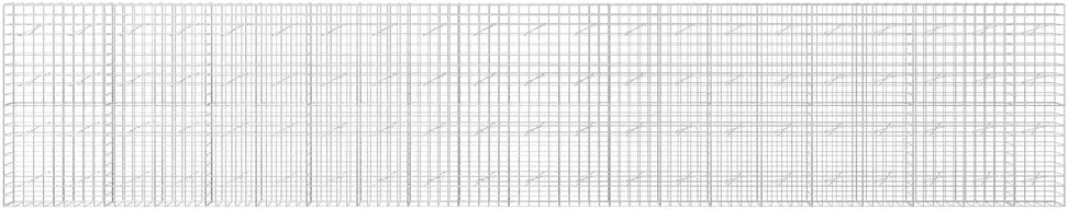 Gabionas su 5 mm viela ir 10x10 cm tinkleliu 1050x10x200 cm