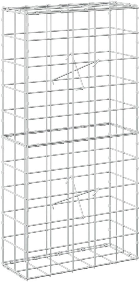 Gabionas su 5 mm viela ir 10x10 cm tinkleliu 50x20x100 cm