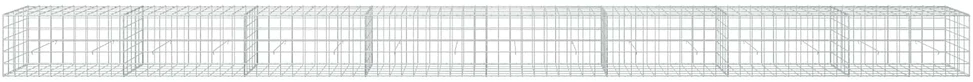 Gabionas su 5 mm viela ir 10x10 cm tinkleliu 800x50x50 cm