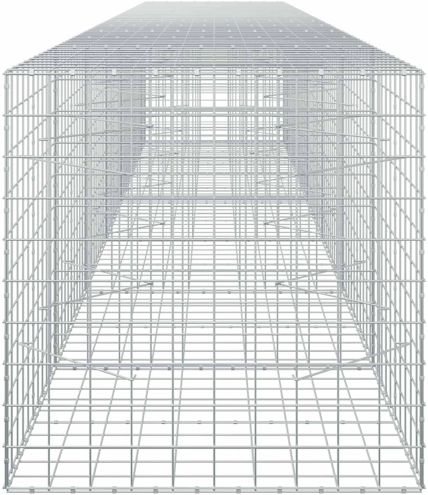 Gabionas su 5 mm viela ir 10x10 cm tinkleliu 650x100x100 cm