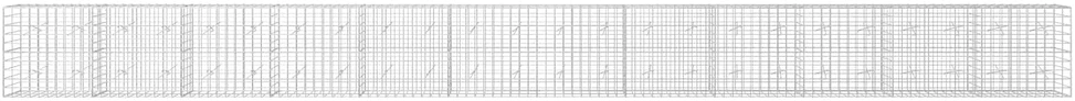 Gabionas su 5 mm viela ir 10x10 cm tinkleliu 1200x20x100 cm