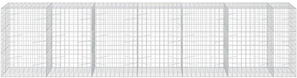Gabionas su 5 mm viela ir 10x10 cm tinkleliu 650x100x150 cm