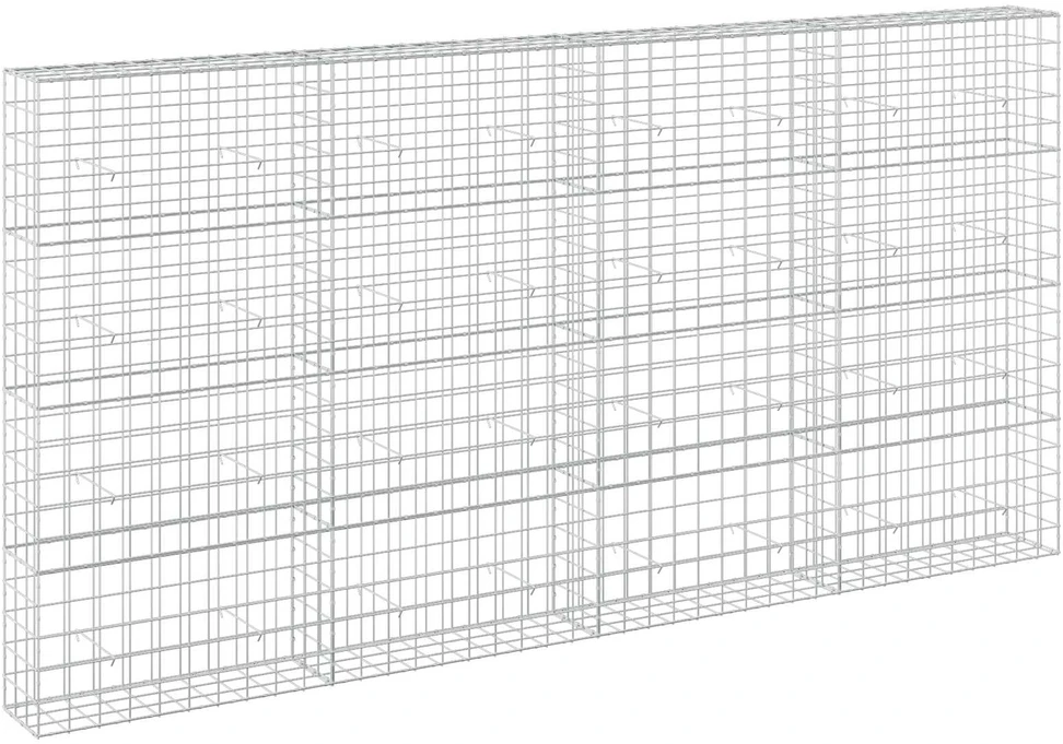 Gabionas su 5 mm viela ir 10x10 cm tinkleliu 400x30x200 cm
