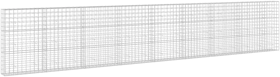 Gabionas su 5 mm viela ir 10x10 cm tinkleliu 850x30x150 cm