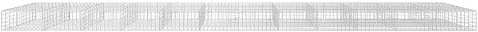 Gabionas su 5 mm viela ir 10x10 cm tinkleliu 1200x100x50 cm